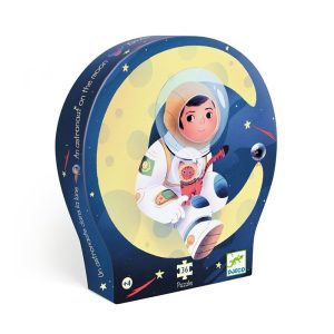 Puzzle silhouette / Un astronaute dans la lune