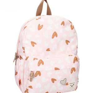 sac à dos coeur caramel