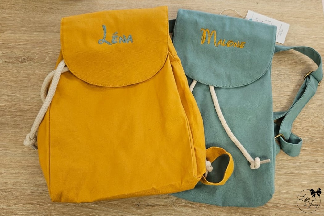Sac à dos personnalisable enfant – brodé – Image 6