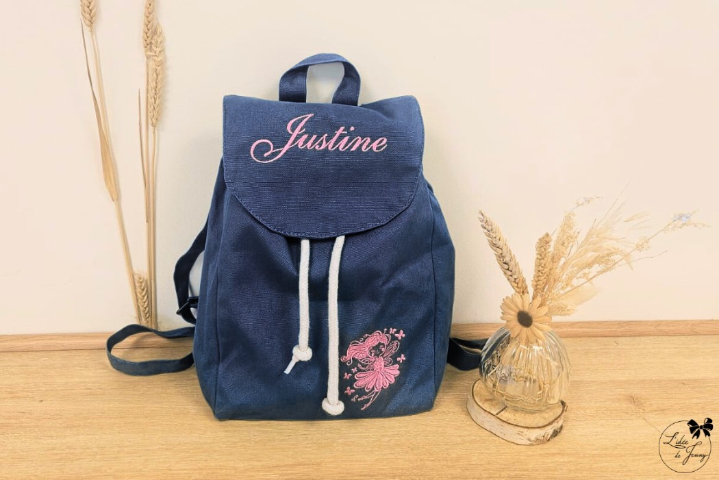 Sac à dos personnalisable enfant – brodé – Image 2