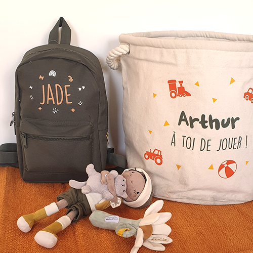 Sac à dos zippé – Image 2