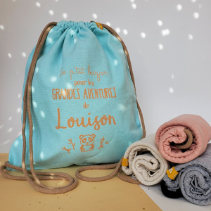 Petit sac à dos cordelettes