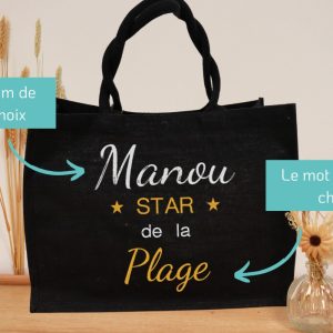 Sac Mamie personnalisé – mamie star de…