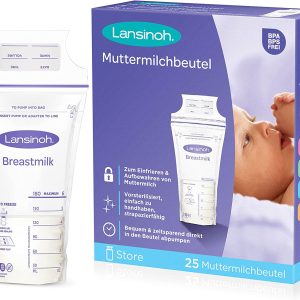Lansinoh Sachets de Conservation du Lait Maternel 25 Unités