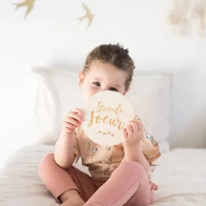 PLAQUE EN BOIS « FRATERNITÉ/SORORITÉ » (LOT DE 2)