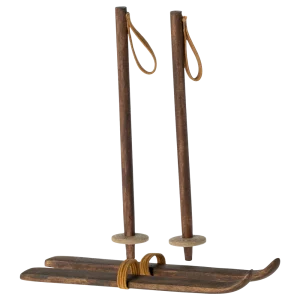 Ski et bâtons de ski / Grande sœur