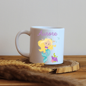 Tasse incassable – sirène Aurore