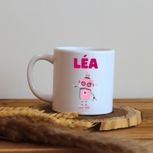 Tasse incassable – robot Léa