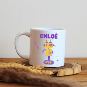 Tasse incassable – robot Chloé