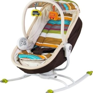 Mamalove : transat couffin 2 en 1 rotatif