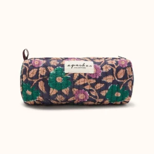 Trousse école Coeur navy forest